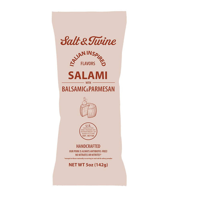 Salt & Twine Balsamic and Parmesan Salami