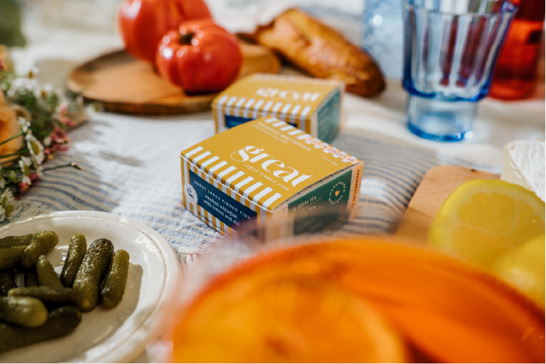 Great Lakes Tinned Fish Smoked Whitefish with Lemon & Dill