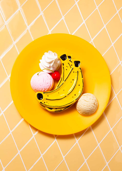 SMO Ceramics Banana Dish