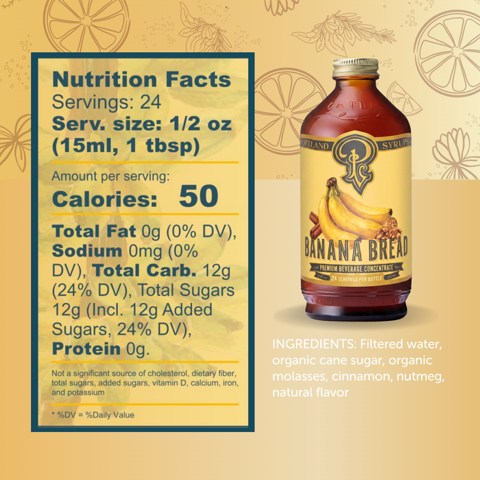 Portland Syrups Banana Bread Syrup