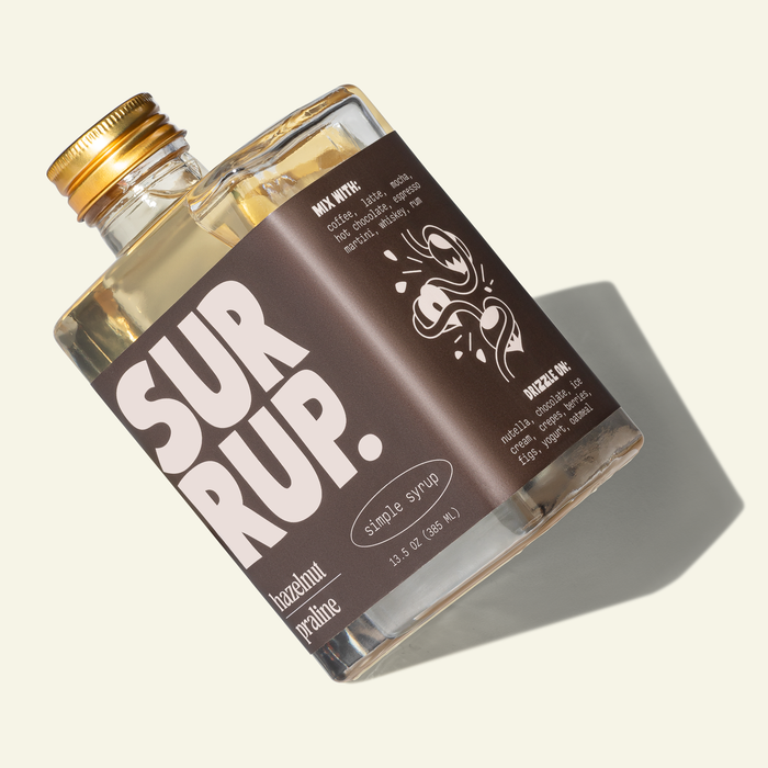 Surrup Hazelnut Praline Syrup