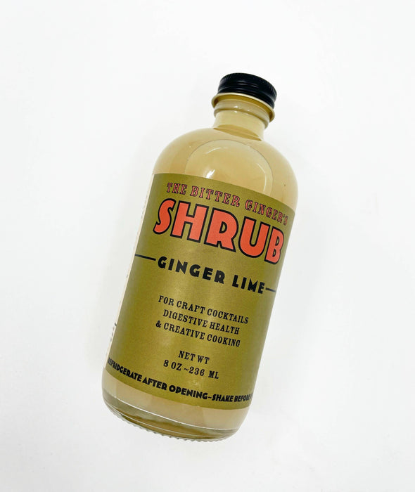 The Bitter Ginger Ginger Lime Shrub