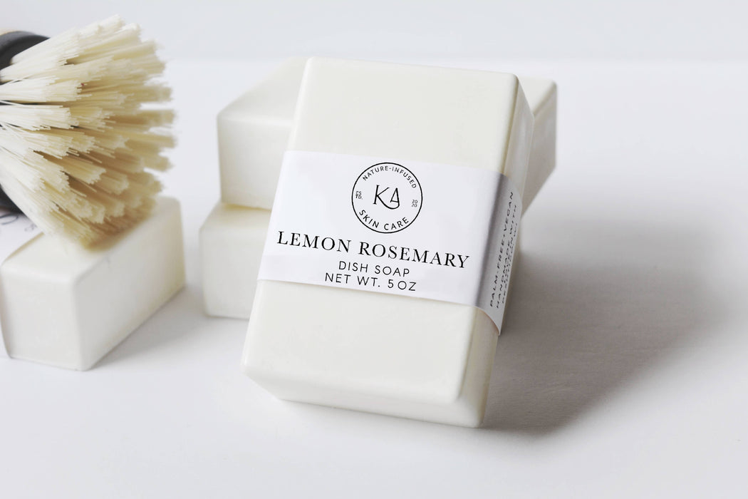 Dish Soap Bar: Lemon Rosemary