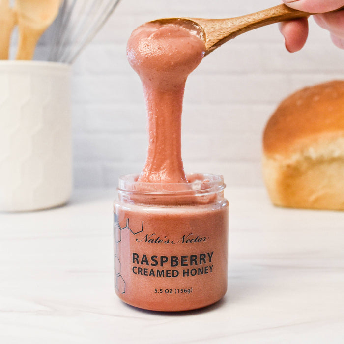 Nate's Nectar Raspberry Creamed Honey