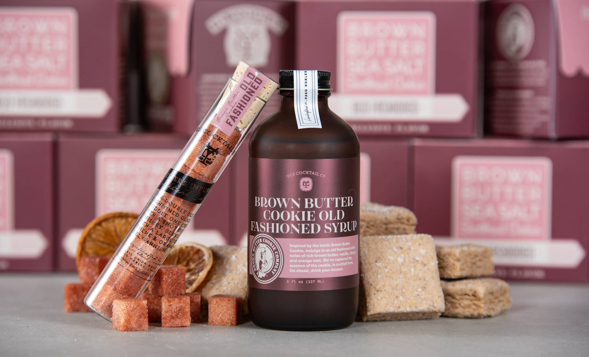 Yes Cocktail Co Brown Butter Cookie Old Fashioned Syrup