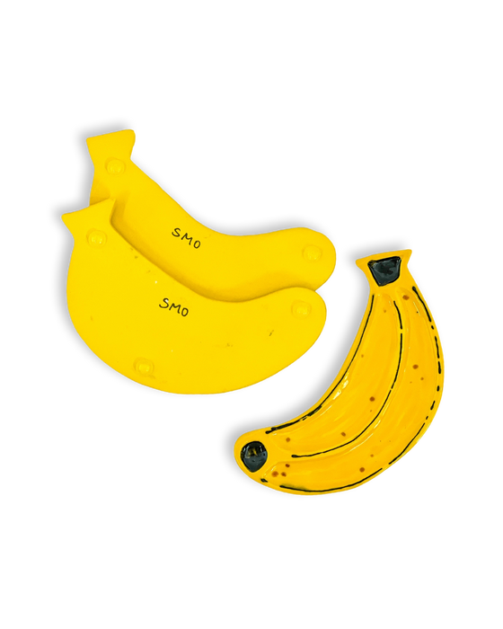 SMO Ceramics Banana Dish