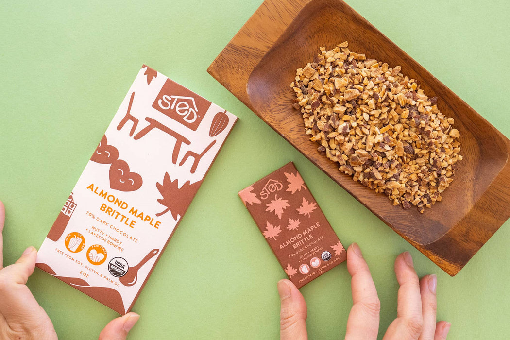 Mini Almond Maple Brittle