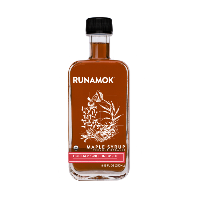 Holiday Spice Infused Maple Syrup