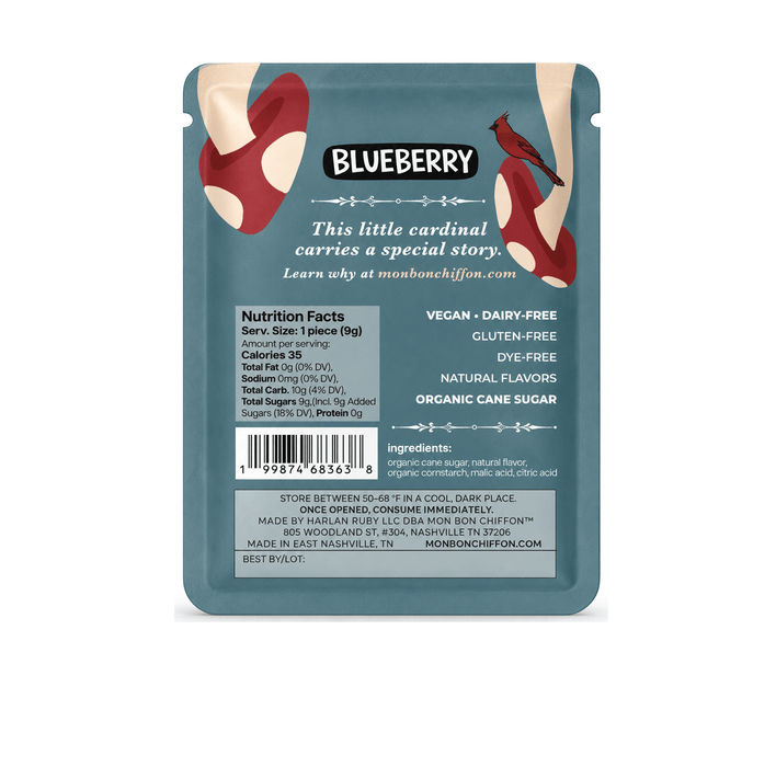 Blueberry Cotton Candy Puff