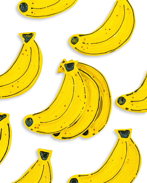 SMO Ceramics Banana Dish