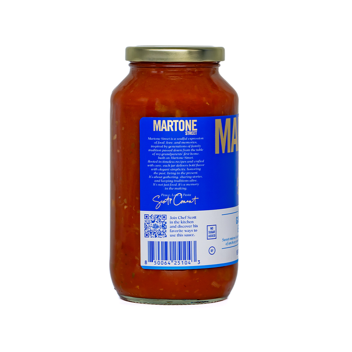 Martone Street Mediterranean Style Sauce (Garlic, Caper & Oregano)