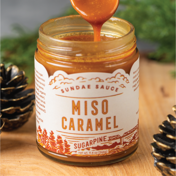 Sugarpine Miso Caramel Sundae Sauce
