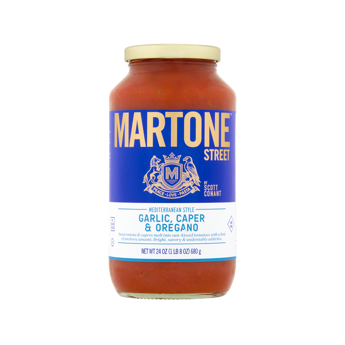 Martone Street Mediterranean Style Sauce (Garlic, Caper & Oregano)